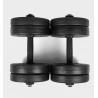 Buy cheap 10kg 15kg 20kg 25kg 30kg 40kg Plastic Coated Cement Dumbbell for sales from wholesalers
