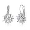 Buy cheap 21mm Crystal 2.14g Custom Hoop Earrings OEM Dangle Drop Hoop Earrings Jewelry from wholesalers