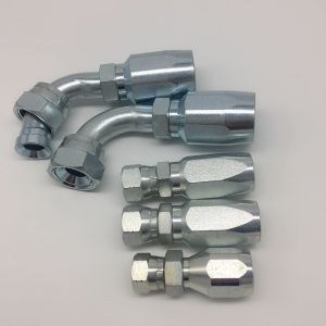 Wholesale 22618 - 12 - 12 Steel Material Reusable Hydraulic Hose Ferrule Fittings from china suppliers