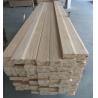 Buy cheap Unfinished Oak veneered bevelled skirting with finger joint Fir Core from wholesalers