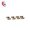 Buy cheap Bronze Coating Carbide Grooving Inserts 10 Pack 9GR High Precision Tool Parts HRA 91.8 from wholesalers