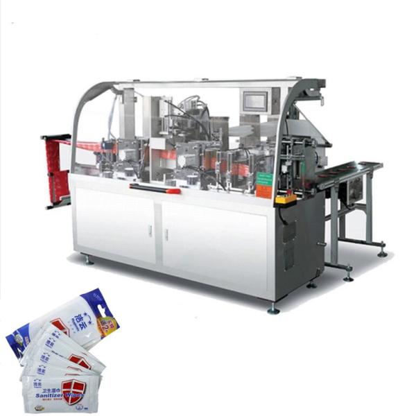 Buy cheap 380V Spunlace Nonwoven Wet Wipes Packaging Machine，reliver itching wipes packing machine from wholesalers