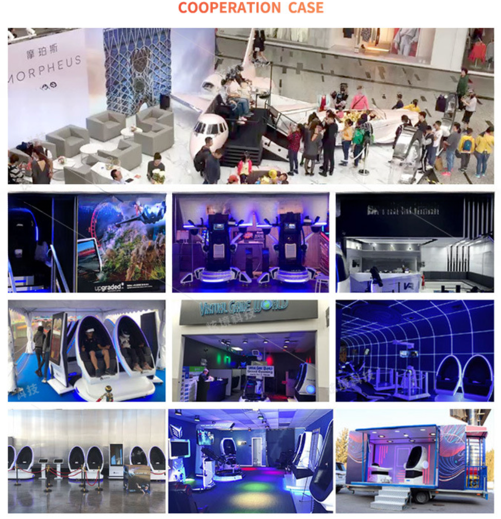 Dreamland amazing vr product 9d vr roller coaster game machine simulator cinema vr 9d for sale
