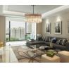 Buy cheap Modern Round LED Light Chandelier Luxury Clear Crystal Lampshade kitchen chandelier(WH-CY-178) from wholesalers