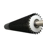 Cylindrical Unpowered Web Spreader Roller Brush Industrial Round Brush