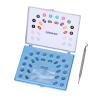 Buy cheap Dental Metal Self Ligating Braces , Orthodontic Damon Q Braces Mini Roth 022 Model from wholesalers