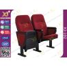 Buy cheap VIP Public Foldable Movie Theater Stadium Seating Chairs With Writing Pad from wholesalers