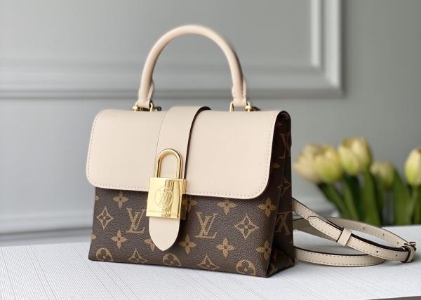 Buy cheap Women'S Black Handhold Luxury Bucket Bag With Lock Catch from wholesalers