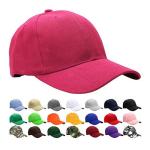 Blank Baseball Cap Adjustable Back Strap Cotton Plain Blank Hat Unisex Baseball