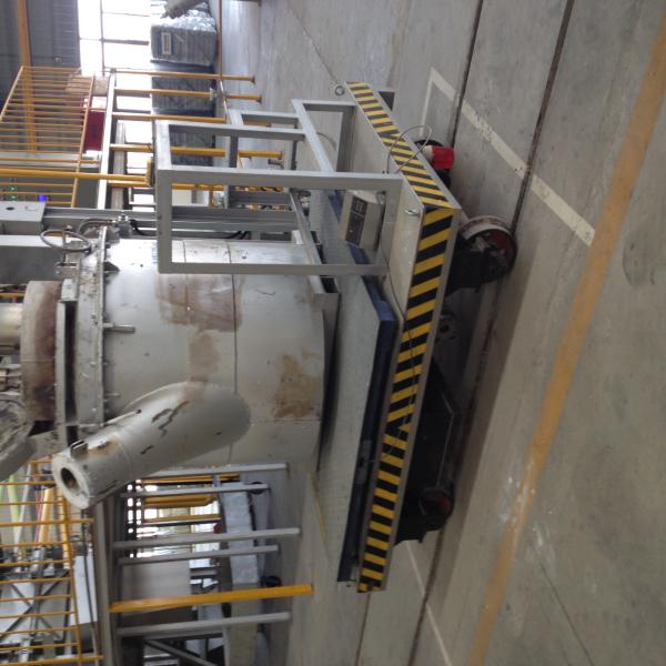500～3000 Capacity Molten Aluminum Transfer Ladles With Surface Temperature Rise