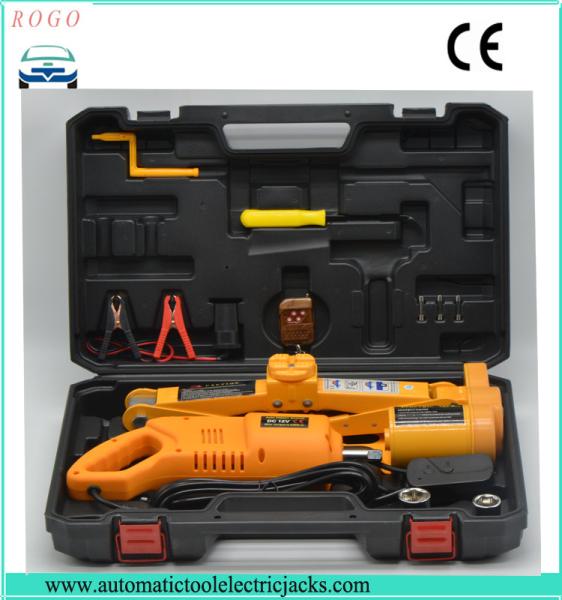 Buy cheap Chinese manufacture 2 tons electric scissor lifting car jack and electric impact wrench with wireless remote from wholesalers