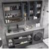 Buy cheap Modern 48 Inch Bathroom Vanity Wash Basin Cabinet Combination from wholesalers