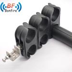 Double Hole Clamp Feeder Cable Clip for 1-5/8" Coaxial Cable Long-Lasting