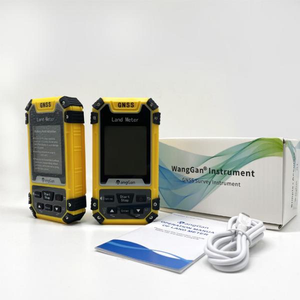 Buy cheap Yellow Black Color Display GPS Land Meter Professional With LCD Screen from wholesalers
