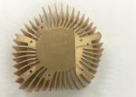 Buy cheap Customzied Aluminum 6061 CNC Metal Stamping Anodizing Gold Laptop Cpu Cooler from wholesalers