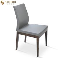 Buy cheap Modern Armless Outdoor Dining Chairs Solid Wood upholstered 48cm length product