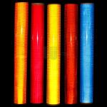 Colorful PMMA Prismatic Reflective Tape For Traffic Signs