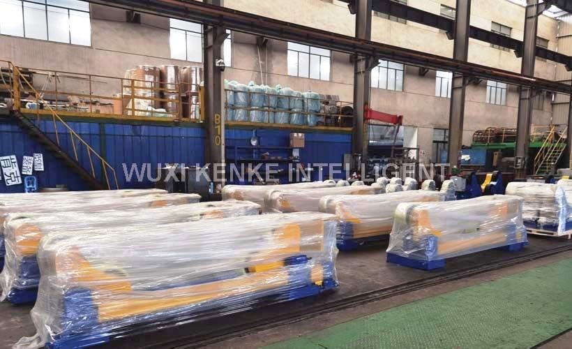 Tank Self Centering Rotator For Steel Fabrication Turning Rolls 40t 60m/h