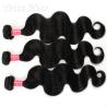 Buy cheap 100g Body Wave Peruvian Virgin Curly Hair With No Chemical No Mixture from wholesalers