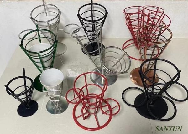 Buy cheap Modern Practical Stainless Steel Kitchenwares Painted Metal Wire Organizer from wholesalers