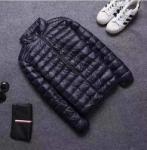 Duck Down Filled Puffer Jackets Multi Coloured Outdoor Light Warm Standing