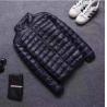 Buy cheap Duck Down Filled Puffer Jackets Multi Coloured Outdoor Light Warm Standing Collar from wholesalers