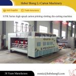 Flexo Graphic Carton Die Cut Printing Machine , High Speed Flexo Die Cutter