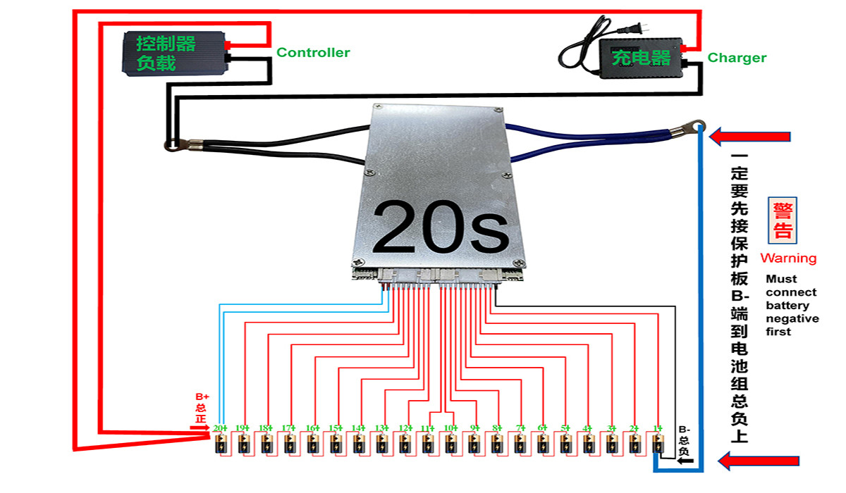 Lithium Ant Smart BMS 150A 300A 400A 8S-20S With LCD Screen