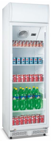 Buy cheap 360L upright single door ABS inner direct cooling commercial display beverage cooler/display freezer/beverage showcase from wholesalers