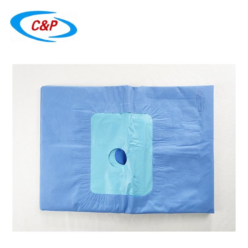 Orthopedic Knee Arthroscopy Drape In Blue / Green Soft OEM Service Available