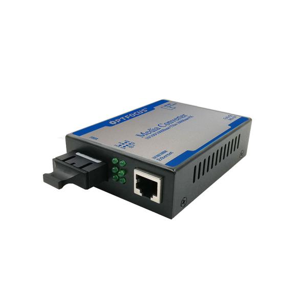 Buy cheap LFP Single Mode fast media converter Gigabit 40 Km External Power Supply from wholesalers