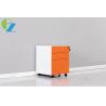 Buy cheap Mobile Pedestal Filing Storage Cabinet 3 Drawers Lockable 0.7mm Thickness from wholesalers