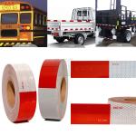 High Intensity Reflective Vinyl 10 Year Red White Dot-C2 Reflective Tape