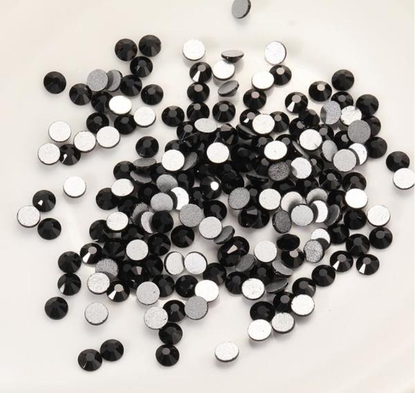 Buy cheap Round Manicure Medal Rhine Stones Jewelry Clothing Transparent Rhinestones from wholesalers