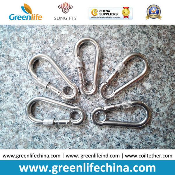 Buy cheap High Quality Stainless 316 steel Rapid Link Quick Connector Carabiner w/Screw&Ring from wholesalers