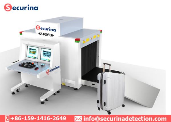 Buy cheap Dual Energy White Cargo Security Scanning Machine 10000 Continuous Hours Windows XP from wholesalers