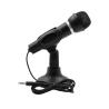 Buy cheap 3.5mm Plug Microphone Phone Sound Card Black Condenser 180° Rotation Handheld Desktop from wholesalers
