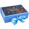 Buy cheap Recycled Folding Gift Cardboard Gift Box Flap Packaging Ribbon Closure from wholesalers