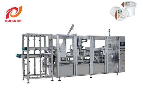 SKP-4 Four Lanes Linear Shape High Speed Kcup Coffee Capsule Filling Sealing