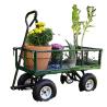 Buy cheap 17KGS Capacity Steel Mesh Garden Cart Rust Prevention Long Lasting For Warehouse from wholesalers