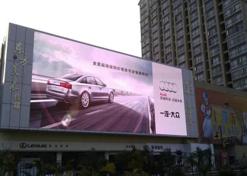 Weatherproof IP67 Energy Saving LED Display 1/5 Scanning Vivid Color