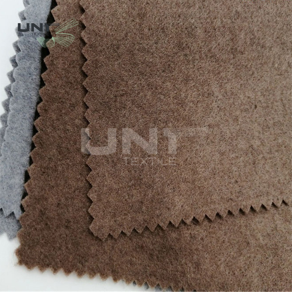 Soft Polyester Lining Needle Punch Nonwoven Fabric Roll For Garment Collar