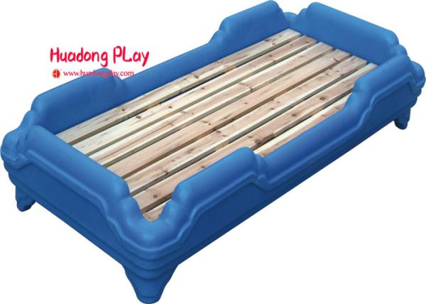 Buy cheap Space Saving Plastic Furniture CE Certificate 138*62*26cm Anti UV Blue Color from wholesalers