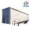 Buy cheap 14000mm Curtain Trailer for Russia Market Steel Main Beam 500mm Hight Europe Standard from wholesalers