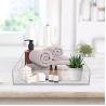 Buy cheap HOT SALE Acrylic Square Storage Tray Home Fruit and Snack Food Tray with Handles Hotel Storage Container from wholesalers
