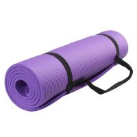 Buy cheap 10mm,15mm extra thikness anti-slip NBR Yoga Mat with strap product