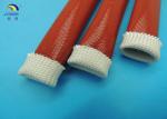 Electrical Insulation Sleeving Silicone Resin Fiberglass Sleeving / Tubing /