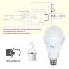 Buy cheap Cordless Charging Emergency Bulb, Recharge Bulb, Led Lights With Battery Batteries 9W,12W,15W from wholesalers