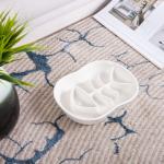 Ceramic Pet Bowl Slow-Food Anti-Choking Slow-Food Bowl Fish-Shaped Dog Bowl Fish