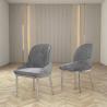 Buy cheap Stainless Steel Velvet Dining Room Chairs For Leisure Facilities from wholesalers